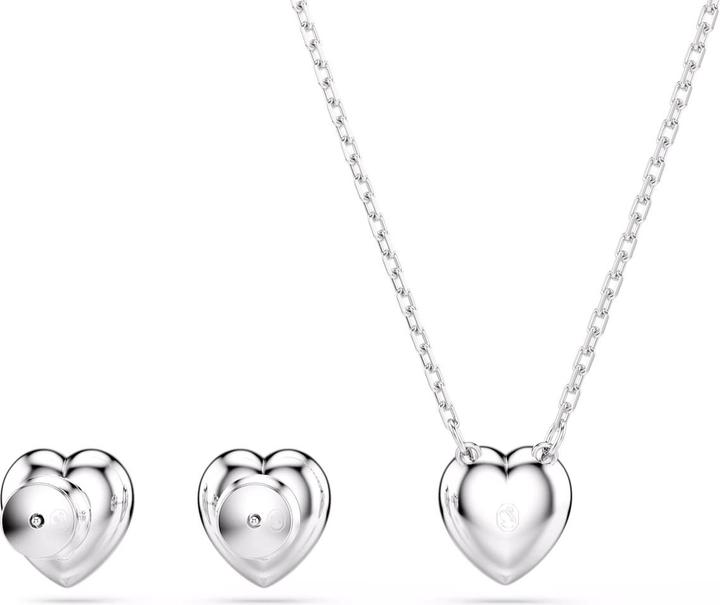 Produktbild Swarovski x Ariana Grande Set Verschiedene Schliffe Herz Weiss Rhodiniert (Swarovski Metall)