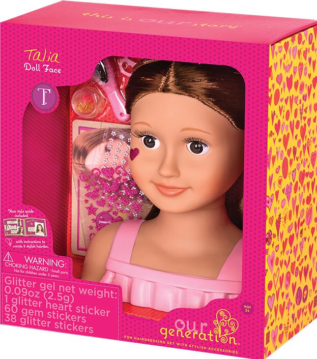 Produktbild Our Generation OG - Puppenfrisierkopf Talia