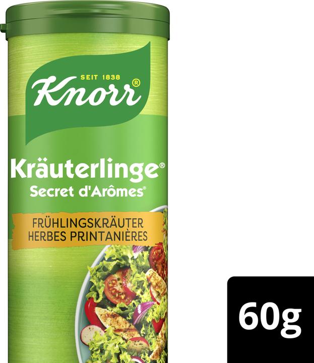 Produktbild Knorr Kräuterlinge Frühlingskräuter, Gewürz Streuer zum Würzen mit Kräutern von Gemüse und Fleisch (91 g)