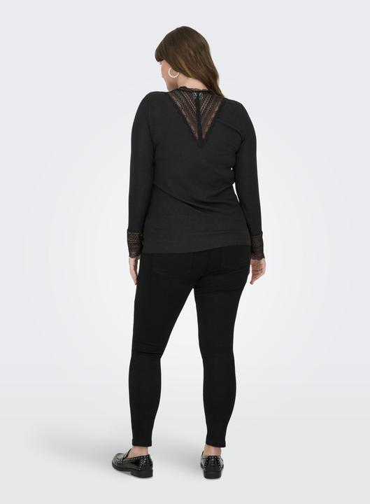 Produktbild Only Cartilde Glitter L/S Highneck Top Noos (M)