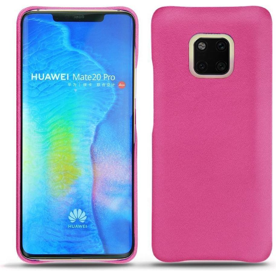 Noreve Lederschutzhülle (Huawei Mate 20 Pro), Smartphone Hülle, Rosa