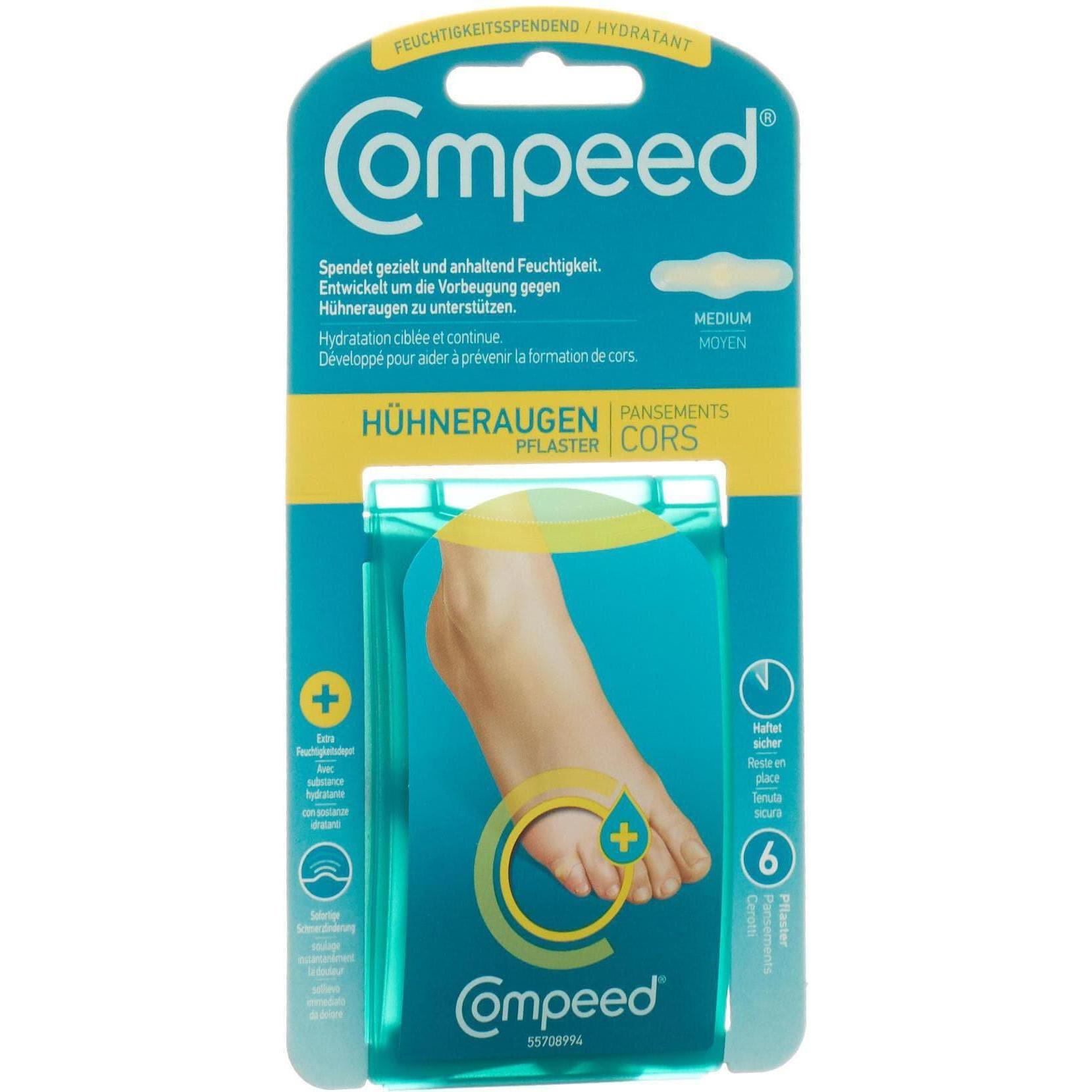 Compeed, Pflaster, Hühneraugen Pflaster (6 x)