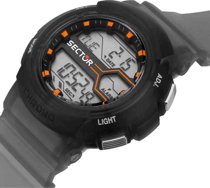 Produktbild Sector R3251547001 EX-39 Herren Digitaluhr 44mm 10ATM (Digitaluhr, 44 mm)