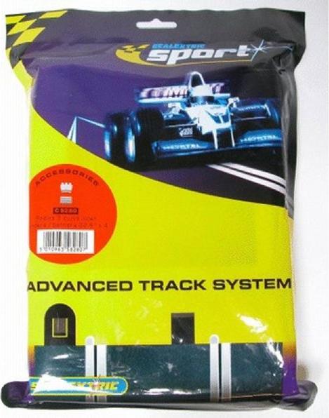 Immagine prodotto Scalextric R2 I/Bord.&Barr.(per 8234) 4 pezzi