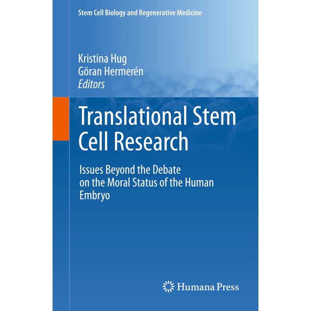 Translational Stem Cell Research, Fachbücher von Göran Hermerén, Kristina Hug