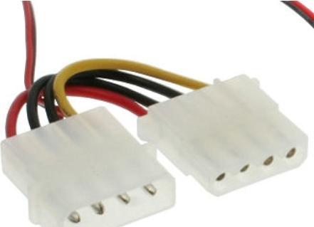 Actual product image InLine Fan adapter cable