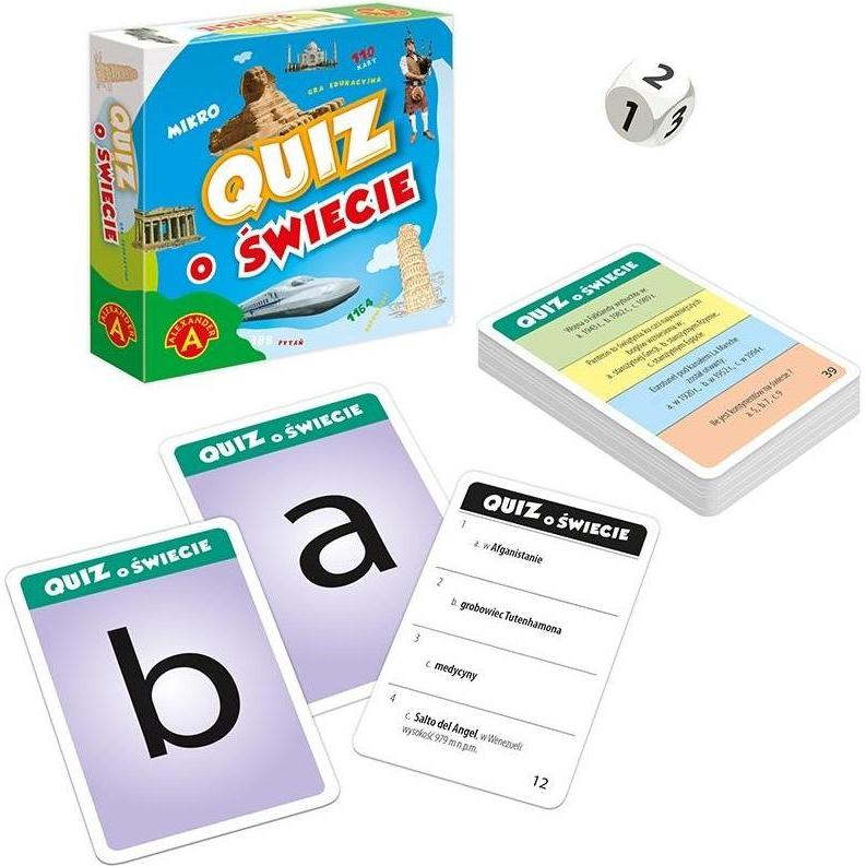 Alexander Multicolore Quiz Über Die Welt Von Silver Alex (2 - 3 Giocatori)