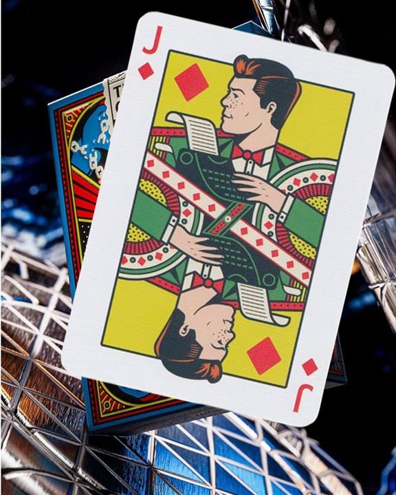 Actual product image Theory11 DC Comics playing cards Superman: The Man of Steel (English)