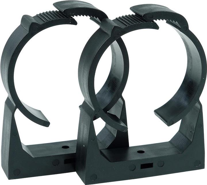 Actual product image Alphacool AGB Universal Bracket Clip-On 60mm Black 2 pieces