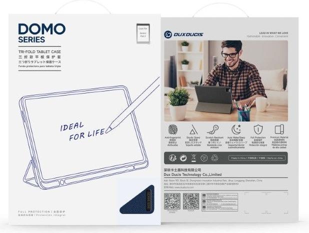 Produktbild Dux Ducis Domo Series Leder Bookcover Hülle (Xiaomi Redmi Pad 2)