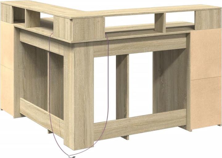 Produktbild vidaXL Schreibtisch (130 x 130 x 91 cm)