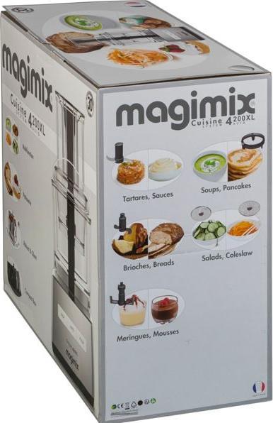 Productafbeelding Magimix 18471EA 4200 XL Keukenmachine, kunststof, chroom (950 W)