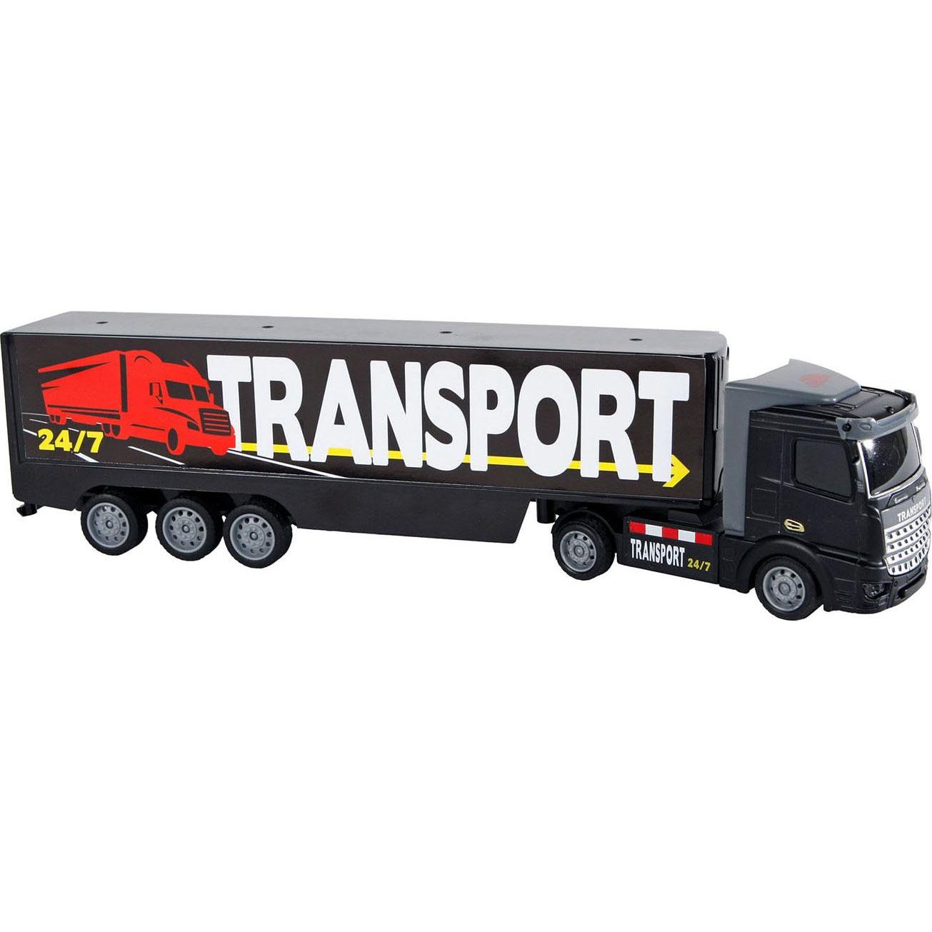 Thumbnail - Hipo LKW mit Anhänger 32cm Rückzug Die Cast