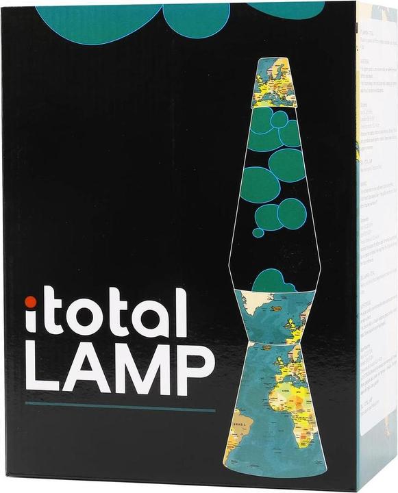 Image du produit Lampe à Lave Carte du Monde, 40cm