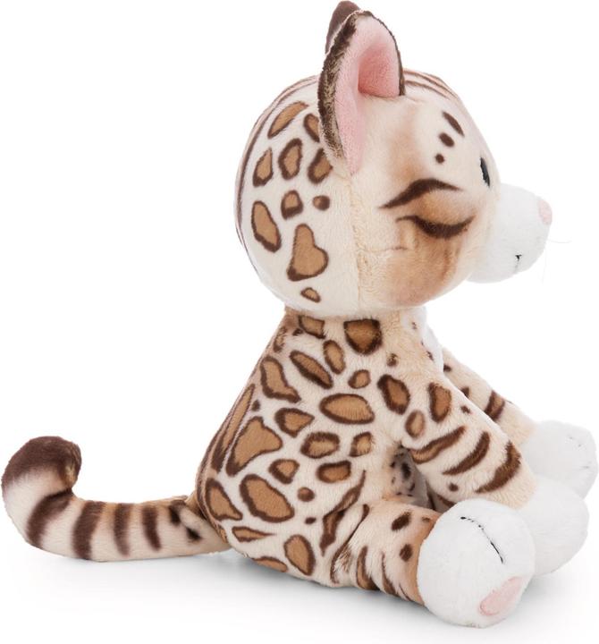 Actual product image NICI 62190 Kuscheltier Katze Bengal 20cm sitzend GREEN (20 cm)