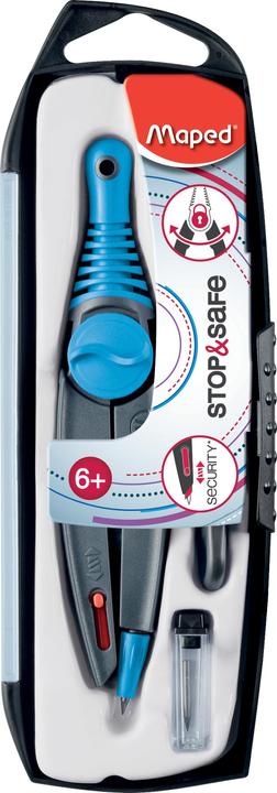 Maped Zirkel Stop & Safe 3teilig in Box
