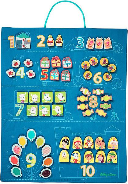 Lilliputiens Zähltafel (Deutsch, 3 - 10 Jahre)