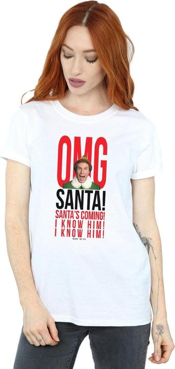 Produktbild Elf OMG Santa I Know Him TShirt (3XL)