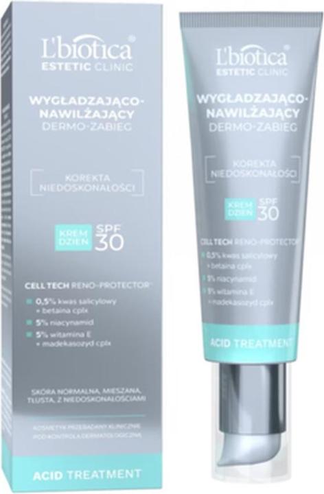 L´Biotica L'otica Estetic Clinic Säure Behandlung Glättung und neu (35 ml, Tagescreme, SPF 30)