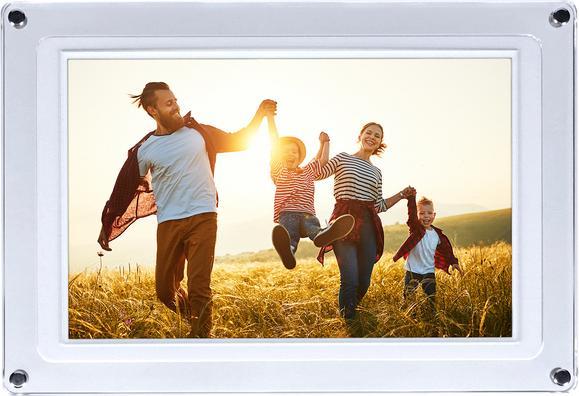 Produktbild Rollei Smarter Bilderrahmen | 10,1" Diagonale | WiFi | Frameo App | Acryl | Modell 109 (10.10", 1280 x 800 Pixel)