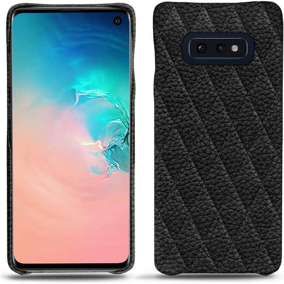 Noreve Lederschutzhülle (Samsung Galaxy S10e), Smartphone Hülle, Schwarz