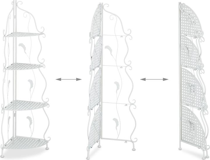 Image du produit Relaxdays Étagère d'angle