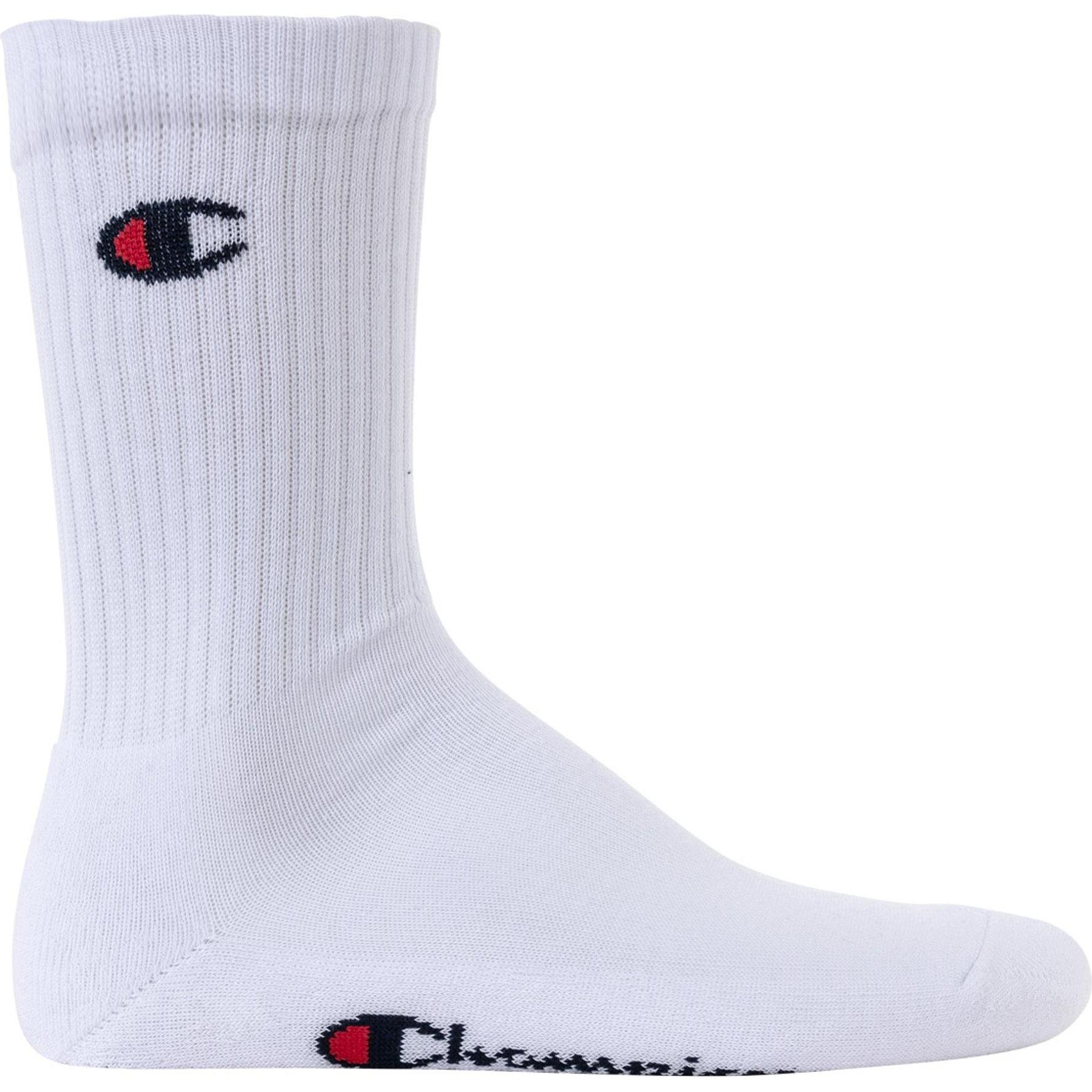 Thumbnail - Champion, Herren, Socken, Socken Sportlich, Weiss, (6er Pack, 35 - 38)