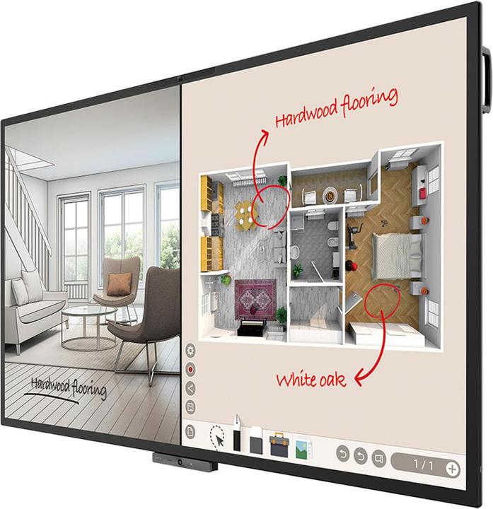Image du produit BenQ Écran tactile CP8601K DuoBoard (3840 x 2160 pixels, 86")