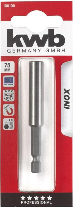 Produktbild kwb Magnetischer Bithalter 1/4 Zoll (Bit-Adapter)