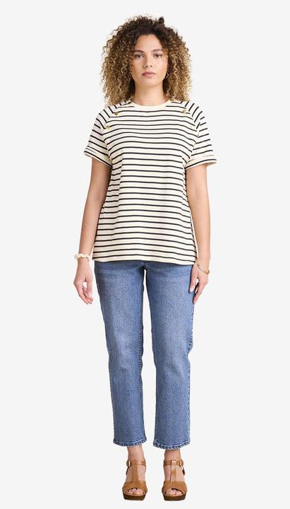 Produktbild Envie de Fraise Bio-Kollektion: T-Shirt mit Streifen für Schwangerschaft und Stillzeit