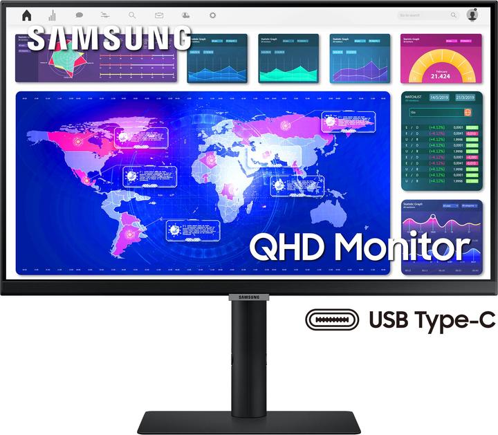 Produktbild Samsung LS24A600UCUXEN (2560 x 1440 Pixel, 24")
