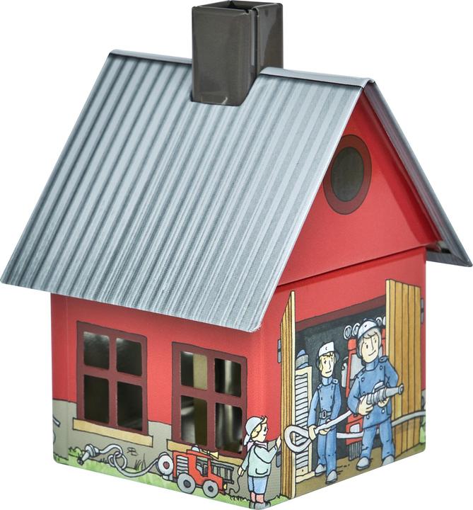 Produktbild Crottendorfer Räucherhaus mehrfarbig Feuerwehr
