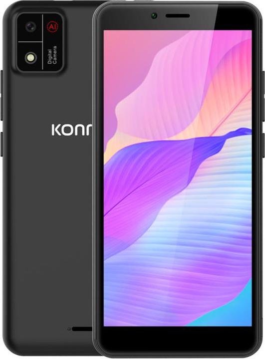 Konrow Touch 55 (Double SIM - 4G - Écran 5.5" - 16 Go, 2 Go RAM) Noir (16 GB, Noir, 5.50", Dual SIM, 4G)