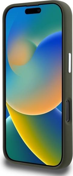 Image du produit Lacoste LCHMP16XSMAB iPhone 16 Pro Max 6.9" cible/khaki étui rigide en silicone Croco Logo MagSafe (Apple iPhone 16 Pro Max)