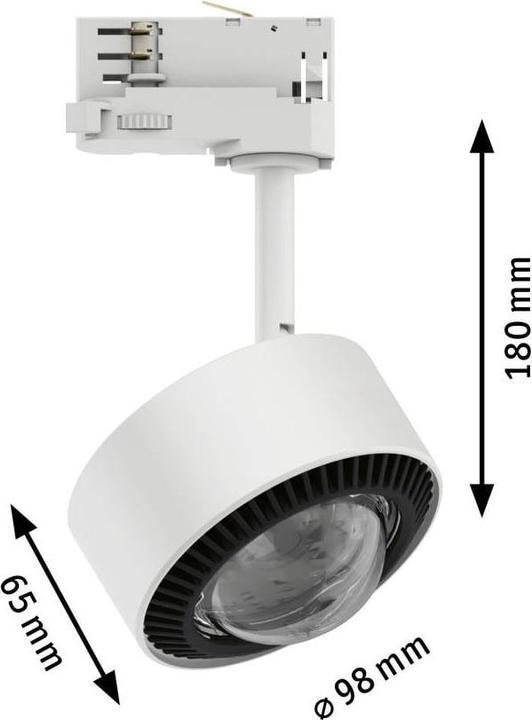 Actual product image Paulmann ProRail3 Spot Aldan (780 lm)