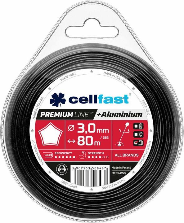 Actual product image Cellfast C. SCHNEIDELINIE 3*80m GW. PREMIUM (Weed whacker, Garden machinery spare parts)