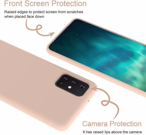 Image du produit MU Classic Série d'étuis en silicone liquide (Samsung Galaxy S20+)