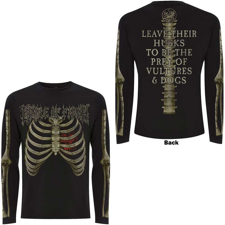 Cradle Of Filth Skeleton Back Print (Longsleeve)