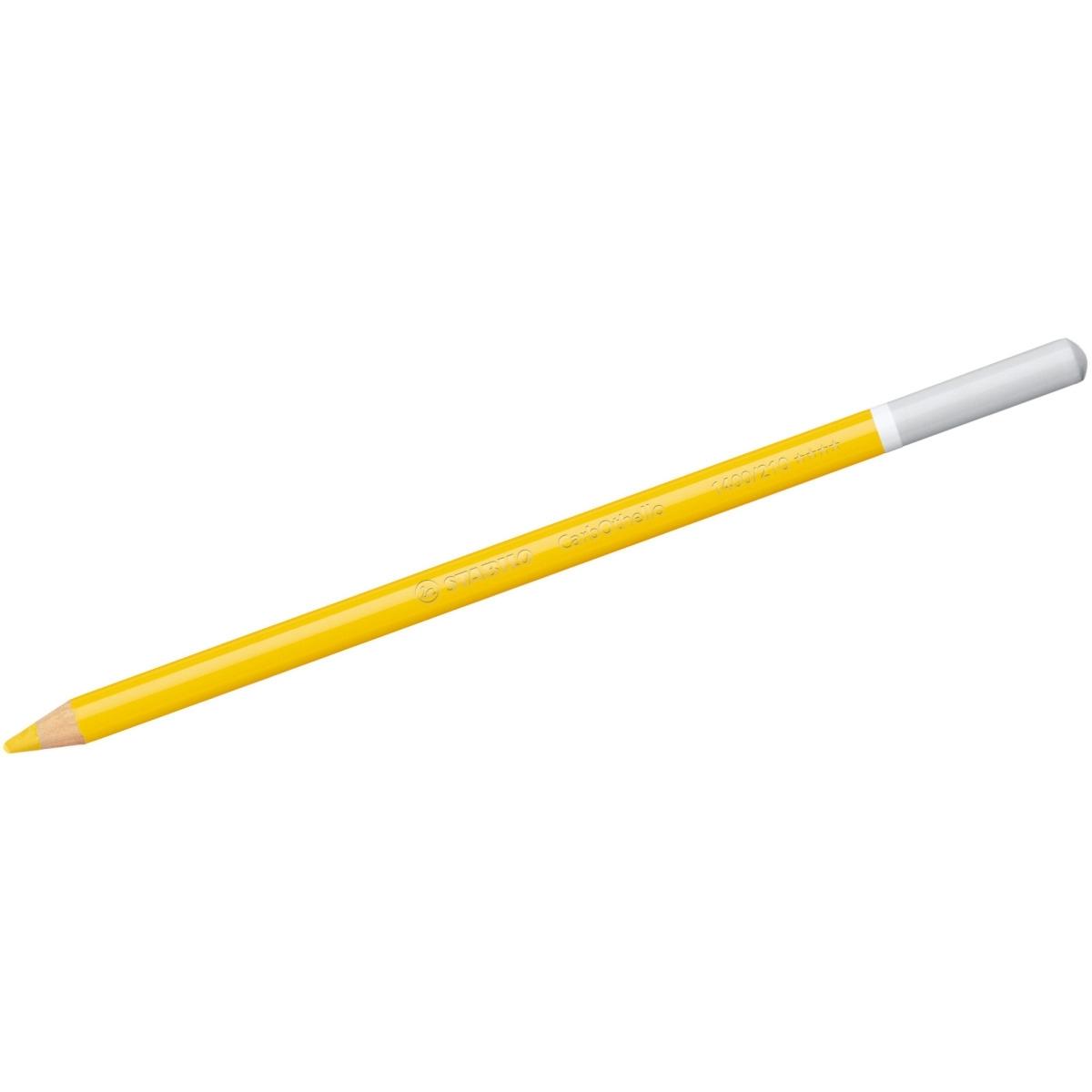 STABILO, Malstifte, Pastellkreidestift - CarbOthello - Einzelstift - orangegelb (Orangegelb, 1 x)