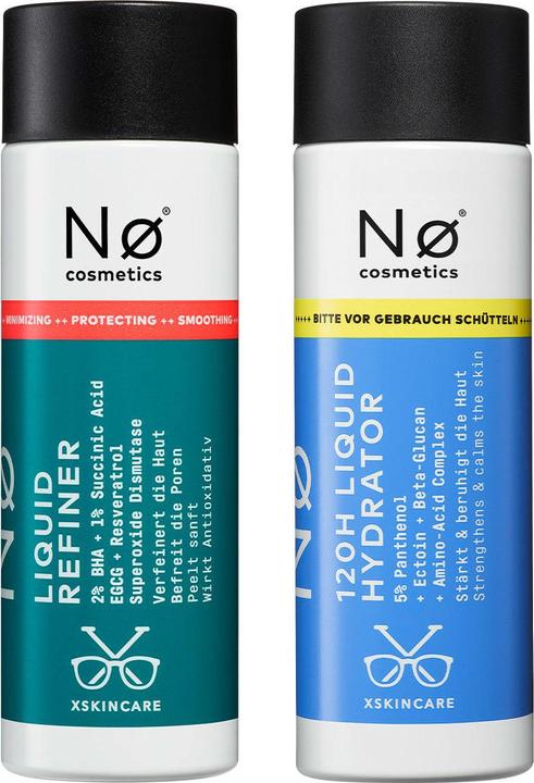 Produktbild Nø Cosmetics Liquid Hydrator & Refiner Set (Gesichtspflege Set)