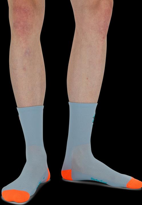 Produktbild Dirtysox Hammer Time - Velosocken - Cloud Gray - 20cm (44 - 47)