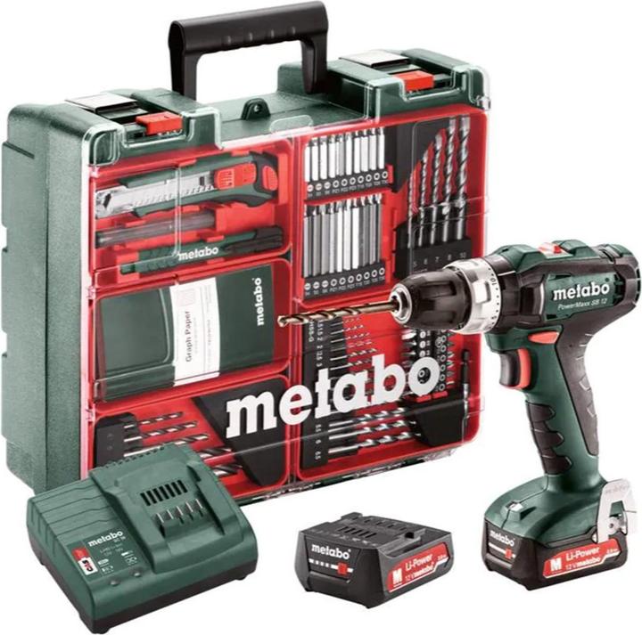 Productafbeelding Metabo PowerMaxx SB 12 Set (Oplaadbare batterij)