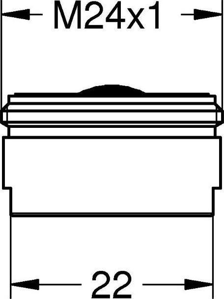 Actual product image Grohe Mousseur 30 l/min at 3 bar chrome