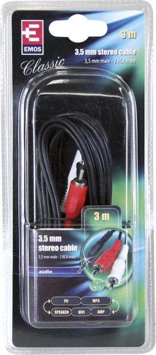 Produktbild Emos 2333153030 (3 m, 3.5mm Klinke (AUX))