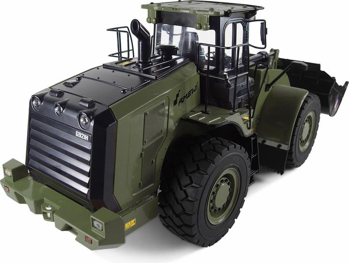 Image du produit Amewi Hydraulique Chargeuse sur pneus militaire (RTR Prêt à fonctionner)