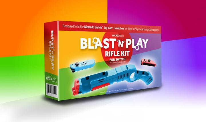 Maxx Tech Blast 'n' Play Rifle Kit for Switch (Switch)