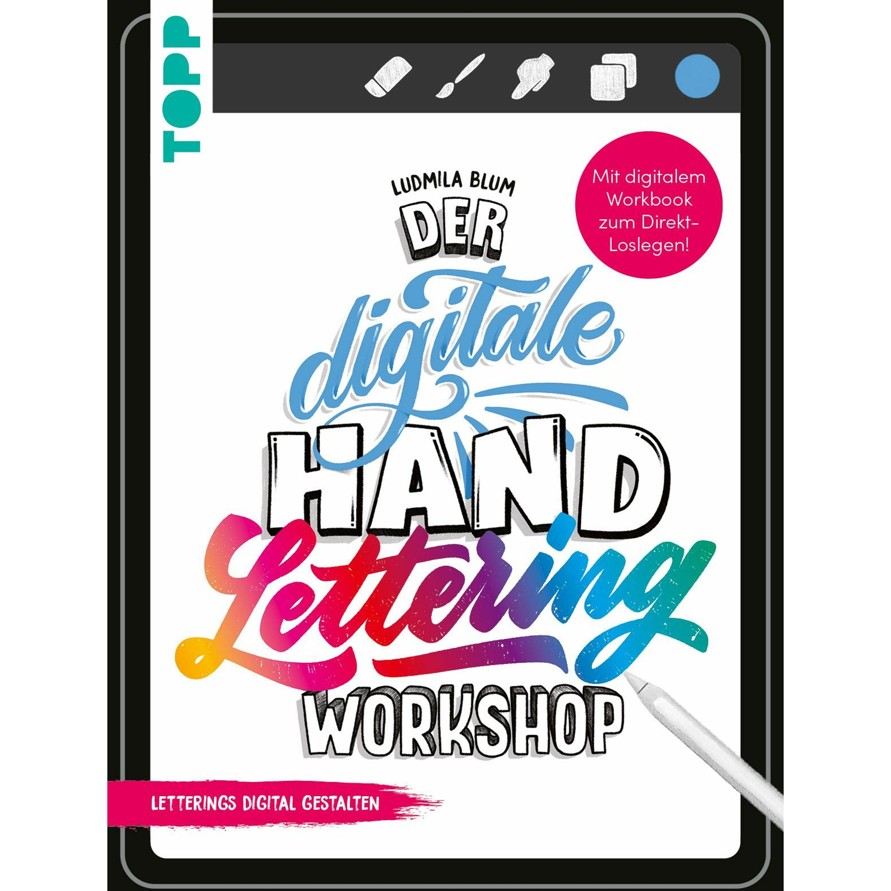 Der digitale Handlettering Workshop, Ratgeber von Ludmila Blum