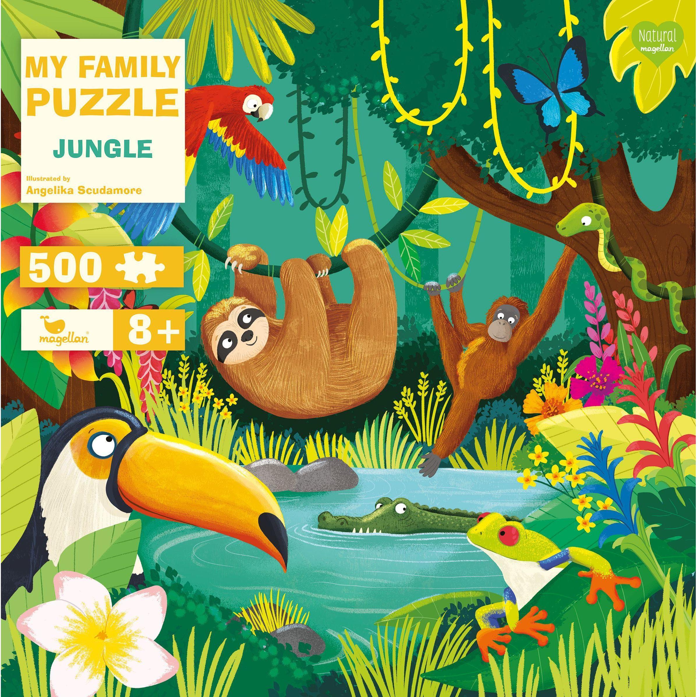 Magellan My Family Puzzle - Jungle (500 Teile)
