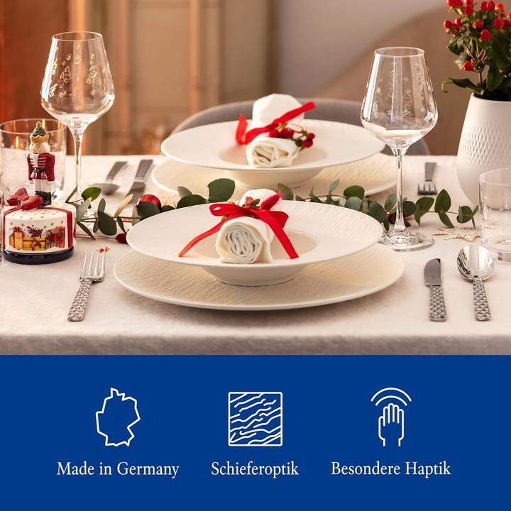 Produktbild Villeroy & Boch Starter Set 6tlg. EC Manufacture Rock blanc (6 Stk.)