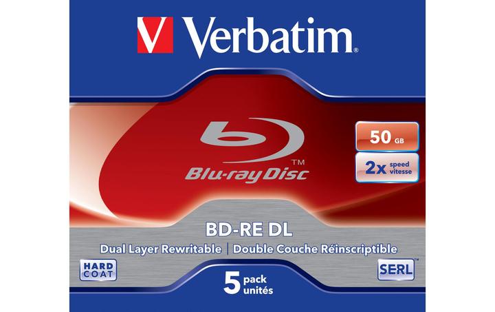 Actual product image Verbatim jewel pack (5 x)